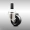 Service Caster 3 Inch 316SS Soft Rubber Wheel Swivel 1-1/8 Inch Expanding Stem Caster SCC SCC-SS316EX20S314-SRS-118 - alternate 1